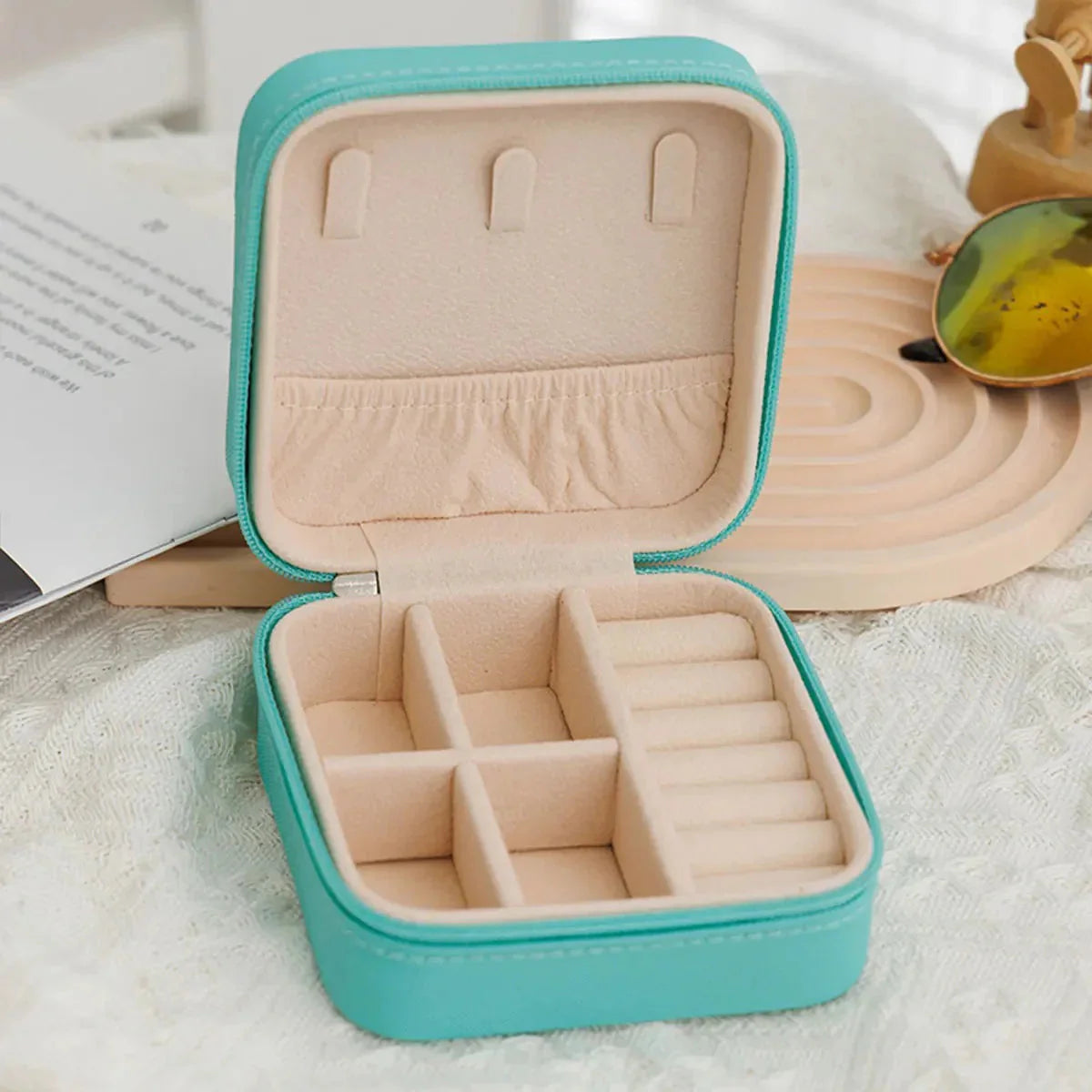 Chic Travel Jewelry Organizer